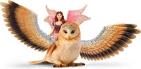 Schleich bayala - Fee im Flug auf Glam-Eule 70789-2