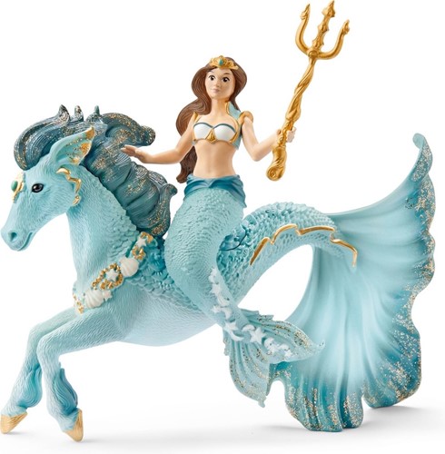 Schleich Schleich BayalaÂ® Zeemeermin Eyela op onderwaterpaard-2