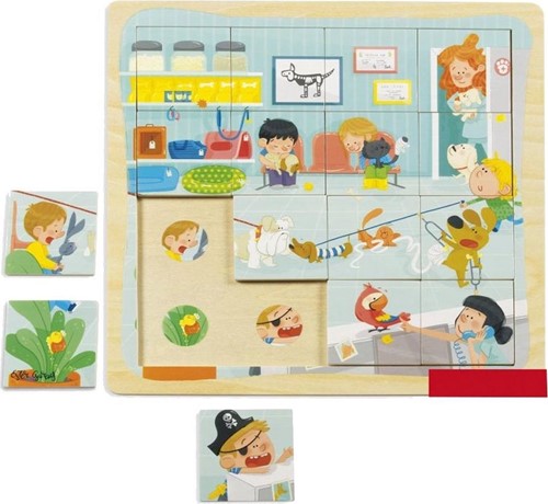 Goula Goula bij de Dierenarts Puzzel (U) AANBIEDING-3