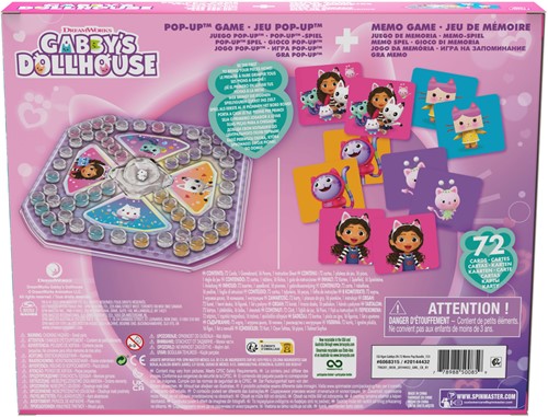 Gabby'S Poppenhuis – 2-Pack: Memo & Popup Spel-3