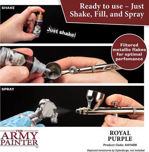 The Army Painter Acrylfarbe Air Royal Purple 18 ml lila Miniaturen-3