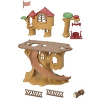 Sylvanian Families Baumhaus Abenteuer Spielhaus - mit Rutsche-2