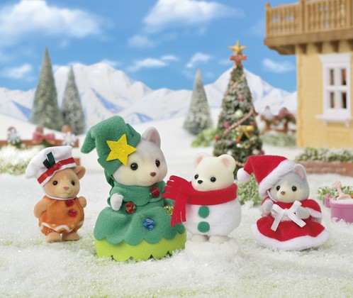 Frohe Weihnachten-Freunde von Sylvanian Families-3