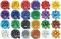 Aquabeads Nachfüllpackung Glänzende Perlen Set - 2000 Perlen Bastelspaß-2
