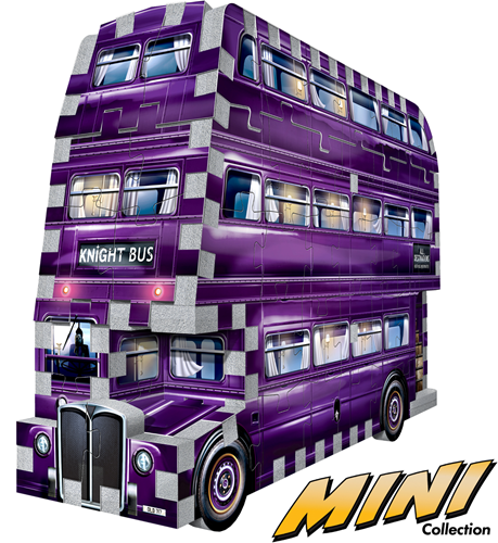 Wrebbit Wrebbit 3D-Puzzle – Harry-Potter-Ritterbus (130)-2