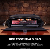 Enhance Gaming Tabletop RPG Player's Essentials Bag - Black-2