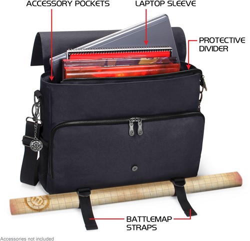 Enhance Gaming Tabletop RPG Player's Bag Collector's Edition - Black-2