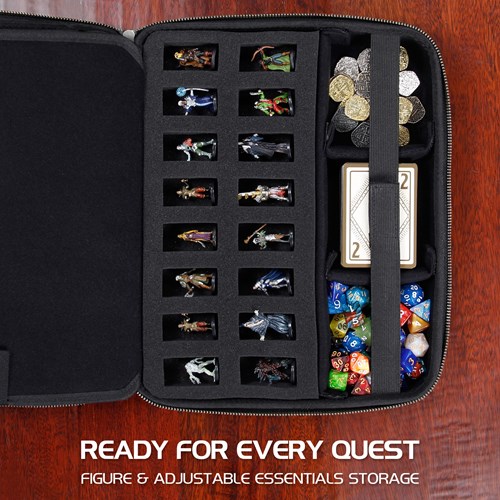 Enhance Gaming RPG Organizer Case Collector's Edition rot - DnD Aufbewahrungsmappe-2