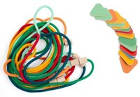 BS Toys Holz Gesellschaftsspiel Run to the Color buntes Outdoorspielzeug-2