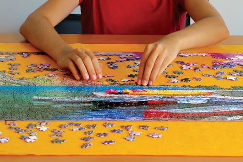 Eurographics Puzzle Smart Puzzle Roll & Go Mat-3