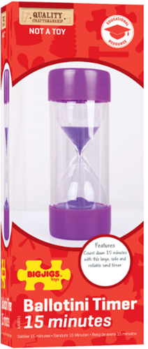 Bigjigs Ballotini Timer 15 Minuten-2