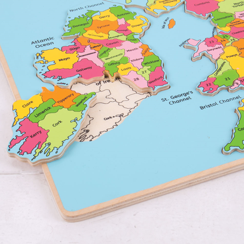 Bigjigs Britische Inseln Einsteckpuzzle-3