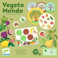 Djeco JEUX - COOL SCHOOL Vegeto Mondo - FSC MIX