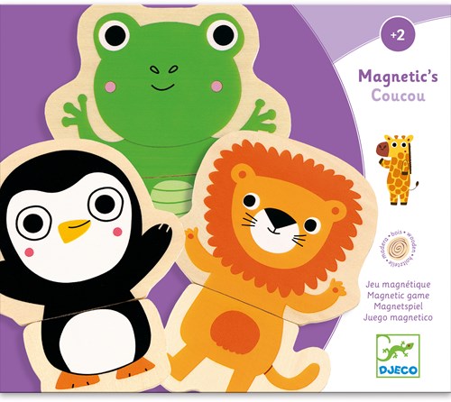 Djeco JEUX  EDUCATIFS BOIS - MAGNETIQUES BOIS Coucou - FSC 100%