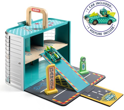 Djeco MONDE IMAGINAIRE - CRAZY MOTORS Nomad Garage
