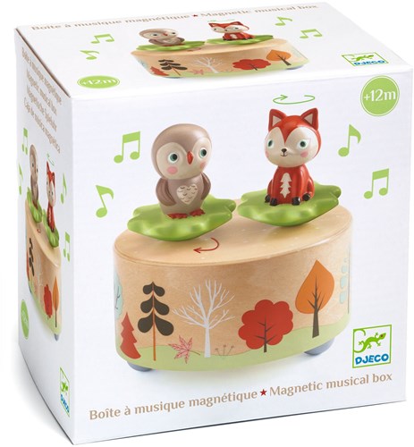 Djeco LITTLE BIG ROOM - BOÎTES A MUSIQUE Melody of the woods - FSC 100%