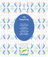 Djeco PREMIER ÂGE - BABY BLANC BabyBirdi - FSC 100%