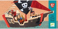 Djeco MONDE IMAGINAIRE - ARTY TOYS Ze Pirat Boat - FSC 100%