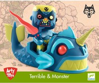 Djeco MONDE IMAGINAIRE - ARTY TOYS Terrible & Monster