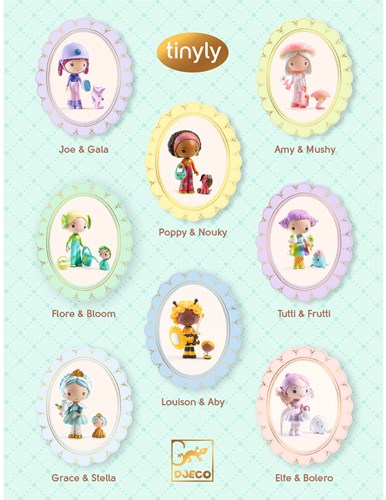 Djeco MONDE IMAGINAIRE - TINYLY Berry & Lila