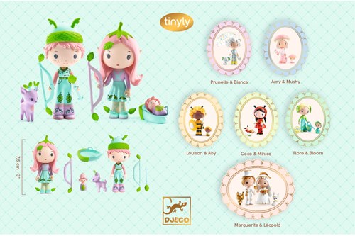 Djeco MONDE IMAGINAIRE - TINYLY Lily & Sylvestre