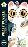 Djeco PUZZLES - WIZZY PUZZLES Chats câlins - 50 pcs - FSC MIX