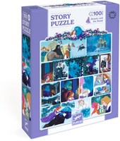 Djeco PUZZLES - STORY PUZZLES La Belle et la Bête - 100 pcs - FSC MIX