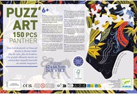 Djeco PUZZLES - PUZZ'ART Black Panther - 150 pcs - FSC MIX