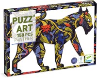 Djeco PUZZLES - PUZZ'ART Black Panther - 150 pcs - FSC MIX