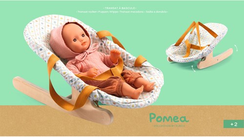 Djeco POMEA COLLECTION - ACCESSOIRES POMEA Transat à bascule - FSC 100%