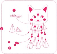 Djeco DO IT YOURSELF - A CRÉER Kitty - FSC MIX
