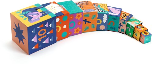 Djeco PREMIER ÂGE - BABY COULEURS Animaux sauvages - FSC MIX