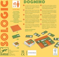 Djeco JEUX - SOLOGIC Dogmino - FSC 100%