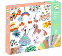 Djeco LES PLUS GRANDS - PAPIER CREATIF Boite à créer - FSC MIX