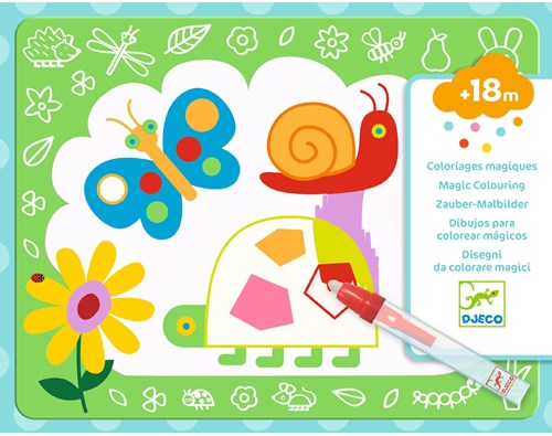 Djeco LES PETITS CADEAUX DES PETITS - COLORIAGE Gribouille magique