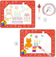 Djeco LES PETITS CADEAUX DES PETITS - COLORIAGE Gribouille magique