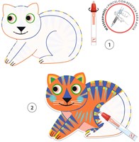 Djeco LES PETITS CADEAUX DES PETITS - COLORIAGE Animalo-Ma