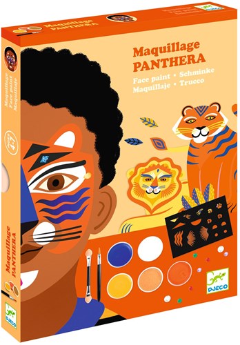 Djeco BODY ART - PALETTE ET ACCESSOIRES Panthera - FSC MIX (PACKAGING)