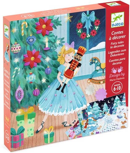 Djeco LES PLUS GRANDS - CONTES A DECORER Casse-noisette - FSC MIX (PACKAGING)