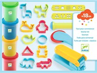 Djeco LES PETITS - PATES A MODELER Tout pour commencer - Classique