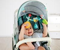 Hape E0021 - Kinderwagenkette "Hummelchen", einfache Befestigung, mit Glocke, ab Geburt-2
