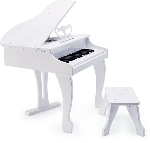 Hape Elektrisches Flügel-Kinderklavier - Weiß - Deluxe Spielzeugpiano-2