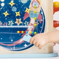 Hape magischer Motorikwürfel Holzspielzeug - Lernspiel Aktivitätswürfel-3