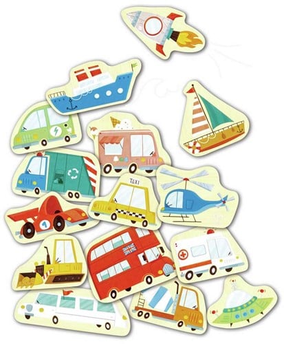 Hape Magnetic Vehicles Set-3