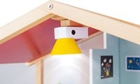 Hape Puppen-Villa von Hape| Preisgekröntes Puppenhaus mit 10 Zimmern, Puppen-Villa aus Holz mit Zubehör ab drei Jahren-2