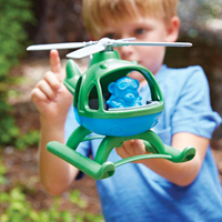 Green Toys Spielzeug Hubschrauber grün - nachhaltiges Kinderspielzeug-2