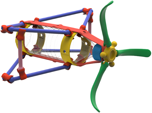 Toyi Flugzeug Bausatz - kreatives Konstruktionsspielzeug für Kinder-2