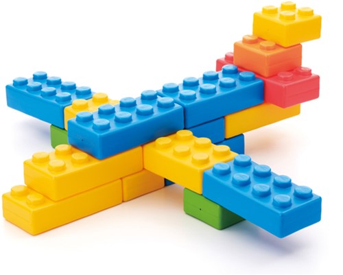 Eduplay XXL Bausteine - Riesenbausteine 45-teilig - Großes Format-2