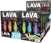 Schylling NeeDoh Lava Slime - Buntes Kinderspielzeug 5cm-2