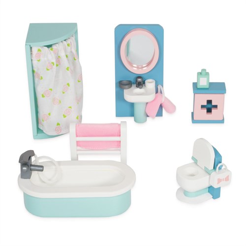 Le Toy Van Puppenhaus Badezimmermöbel Daisylane FSC Holz Set-3